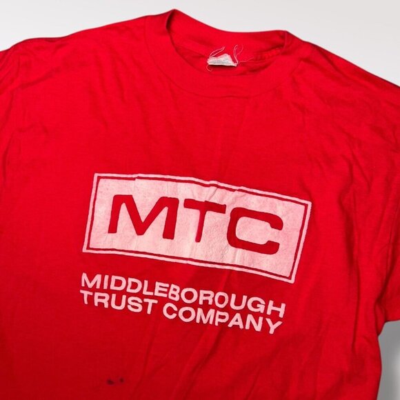 Red Graphic Vintage Tee Small - Picture 2 of 10